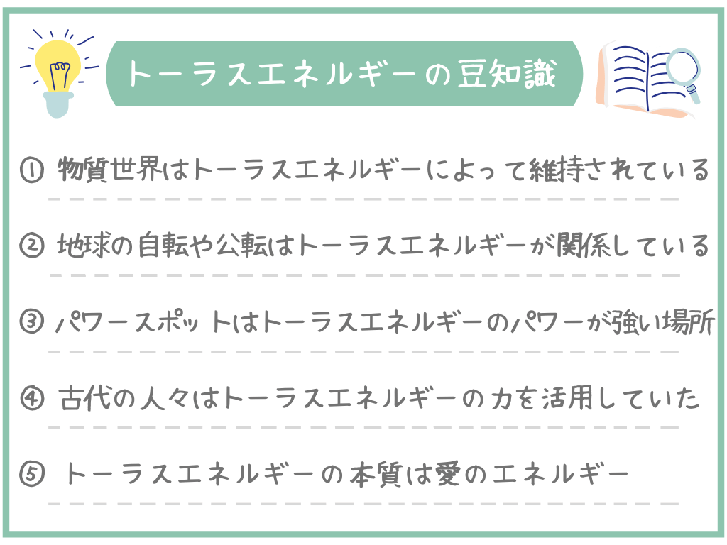 トーラスエネルギーの豆知識