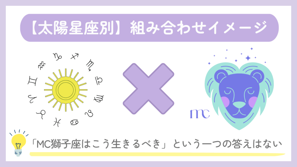 【太陽星座別】組み合わせイメージ